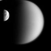 Мимас и Сатурн