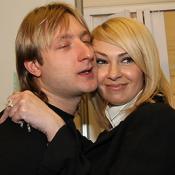 Яна Рудковская и Евгений Плющенко